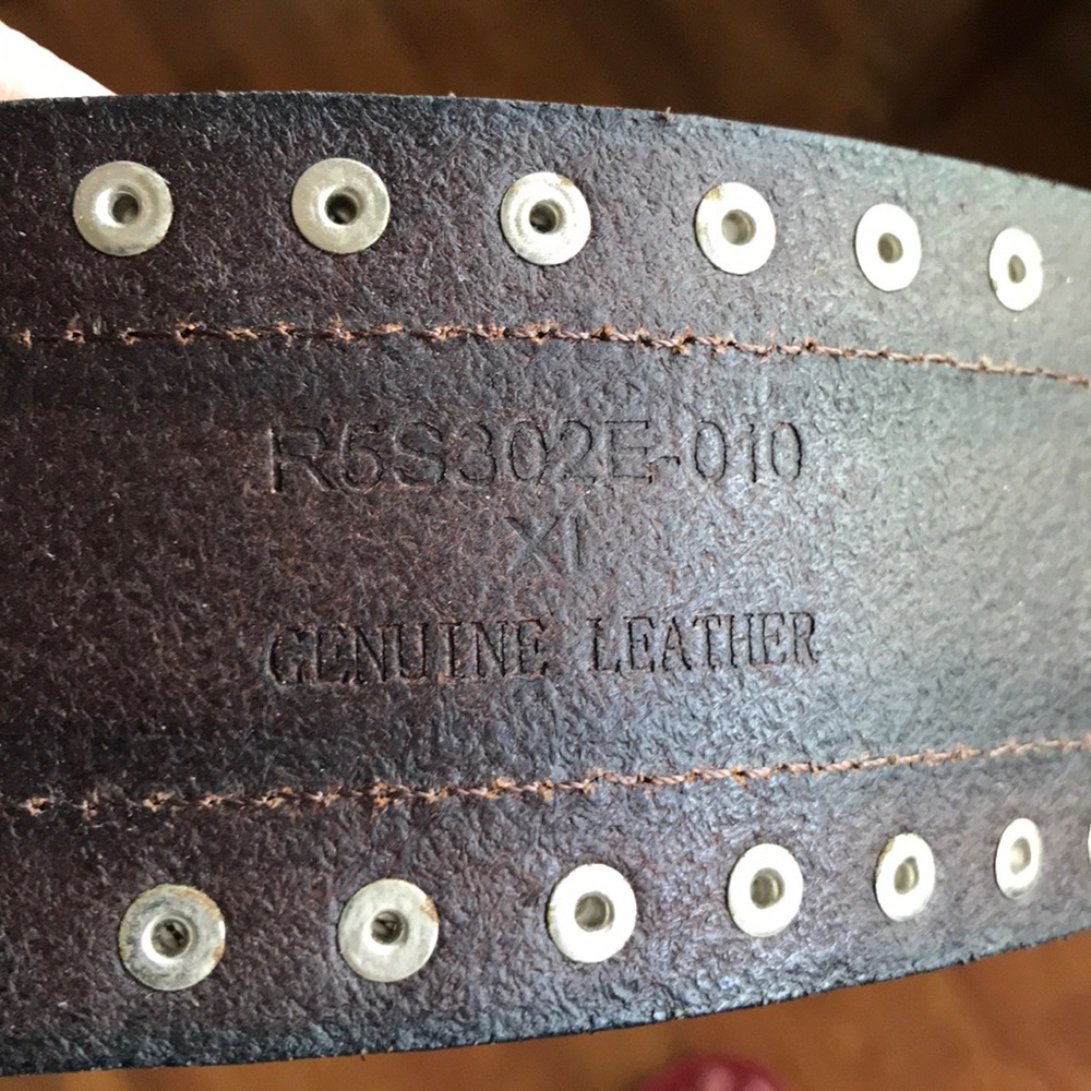 Genuine leather belt, size XL - Picture 6 of 6